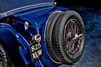 Tail Composition, Alfa Romeo 8C 2300 Cabriolet Lungo, Castagna, #2311214, 1933