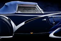 Flank Profile, Delahaye 135 M Competition Disappearing Top Cabriolet, Figoni et Falaschi, #46864, 1936