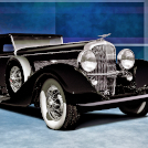 Square, Duesenberg Model J/SJ Convertible Coupe, Bohman & Schwartz, J-240, 1929