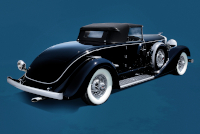 Tail, Duesenberg Model J/SJ Convertible Coupe, Bohman & Schwartz, J-240, 1929